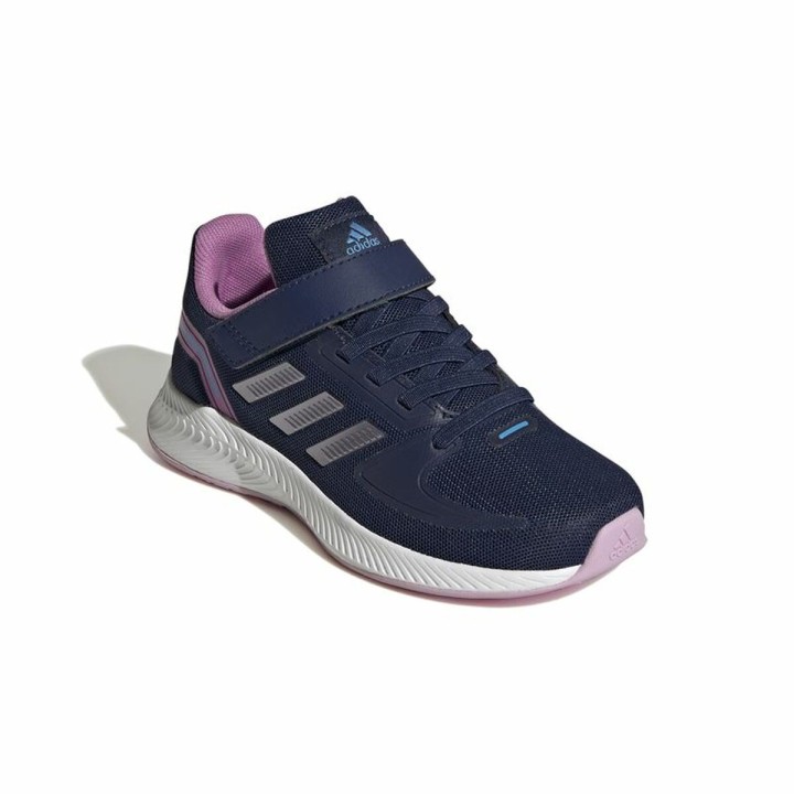 Sportssko til børn Adidas Runfalcon 2.0 Mørkeblå