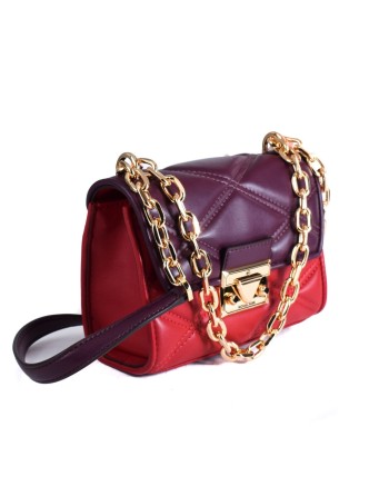 Damen Handtasche Michael Kors 35F2GNRC1T-CHILI-MULTI Rot 19 x 14 x 7 cm