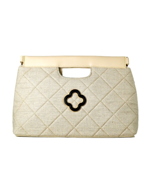 Sac-à-main Femme Laura Ashley VALETTA-CREAM Gris 30 x 20 x 9 cm
