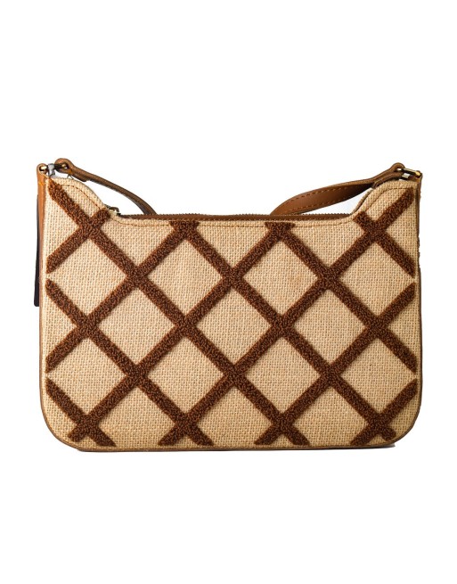 Borsa Donna Laura Ashley SALWAY-QUILTED-TAN Marrone 28 x 17 x 7 cm