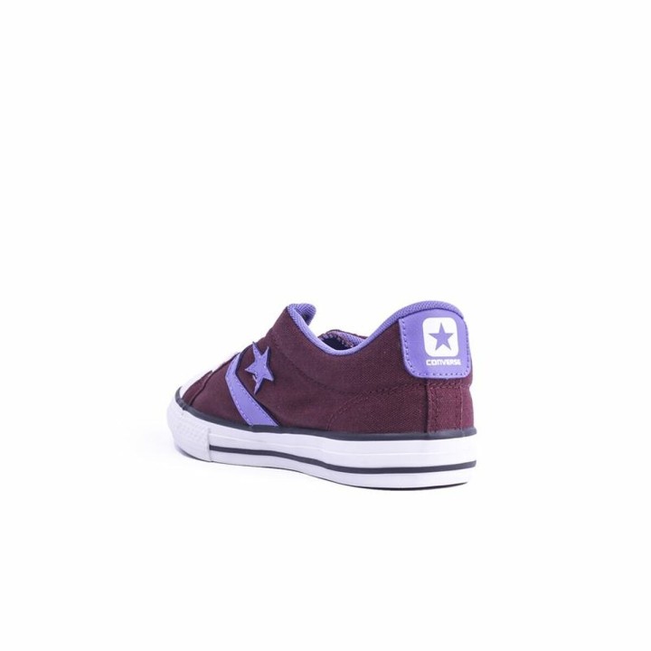 Sportssko til børn Converse Star Player Mørkerød