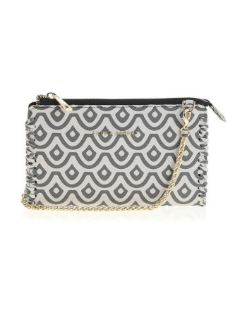 Women's Purse Laura Ashley A35-C03-MONOGRAM-WHITE-BLACK