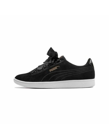 Sportssneakers til damer Puma Vikky Ribbon SD  Sort