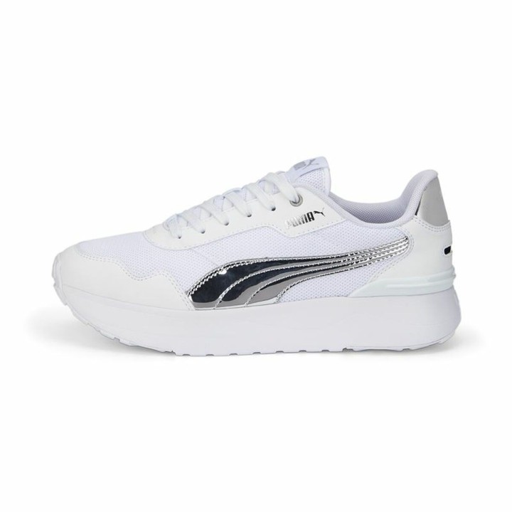 Sportssneakers til damer Puma R78 Voyage Distressed  Hvid