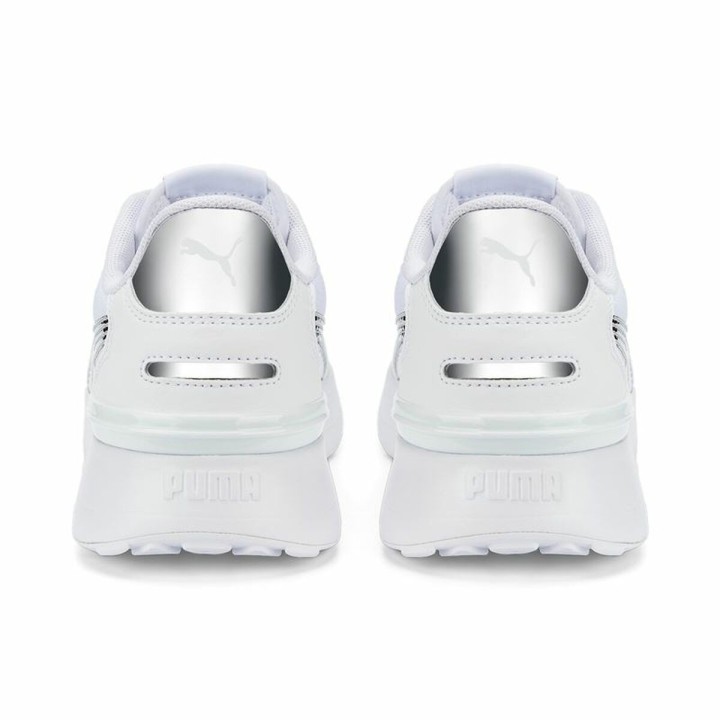 Chaussures de sport pour femme Puma R78 Voyage Distressed  Blanc