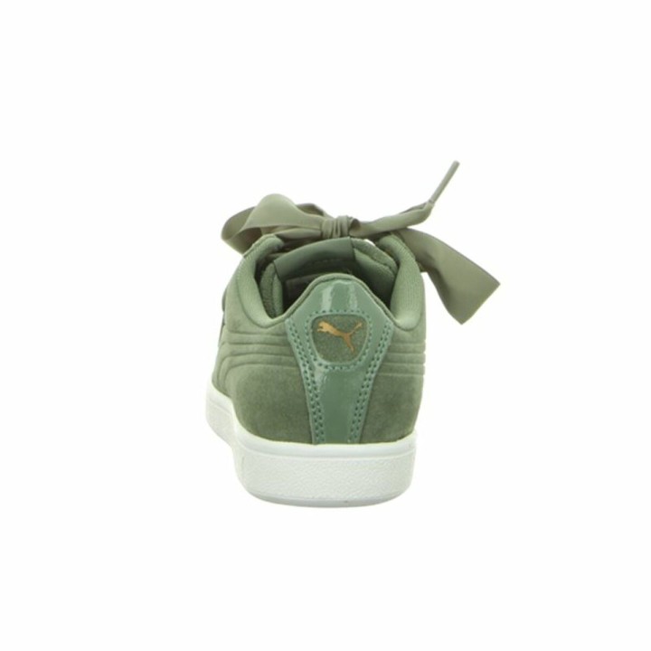 Sportssneakers til damer Puma Vikky Ribbon Sd P Oliven