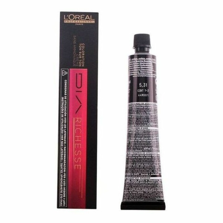 Tintura Permanente Dia Richesse L'Oreal Professionnel Paris 3122 Nº 5,31 Nº 5,31 50 ml