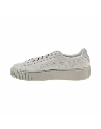 Sportssneakers til damer Puma Basket Platform Reset Hvid