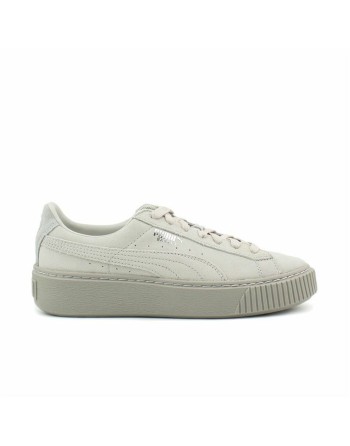 Zapatillas Deportivas Mujer Puma Basket Platform Reset Blanco