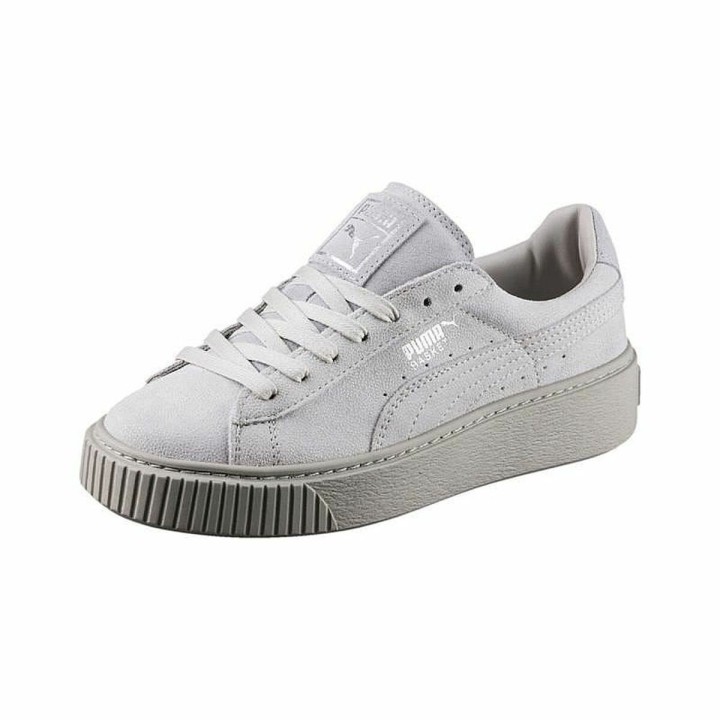 Scarpe Sportive da Donna Puma Basket Platform Reset Bianco