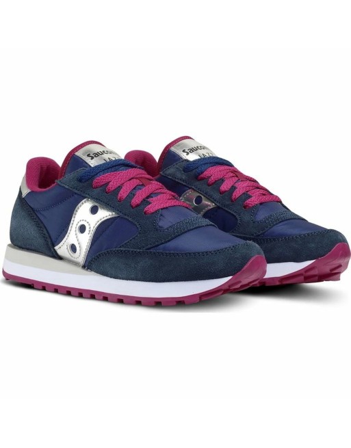 Laufschuhe für Damen Saucony Jazz Original  Marineblau