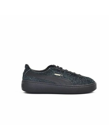 Zapatillas Deportivas Mujer Puma Suede Platform Eletal Negro
