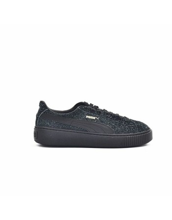 Zapatillas Deportivas Mujer Puma Suede Platform Eletal Negro