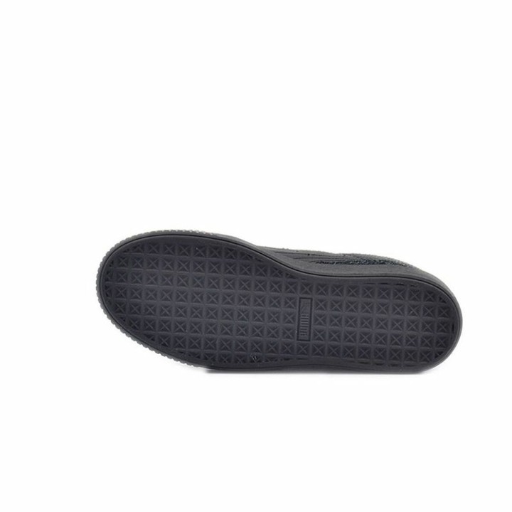Sportssneakers til damer Puma Suede Platform Eletal Sort