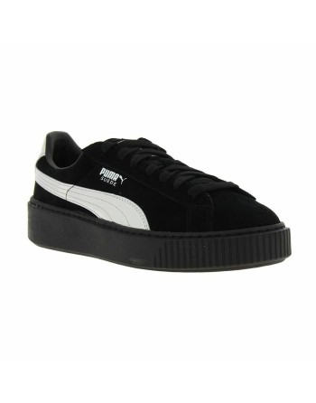 Sportssneakers til damer Puma Suede Platform Explos  Sort