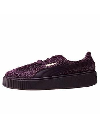 Zapatillas Deportivas Mujer Puma Suede Platform Eletal  Púrpura