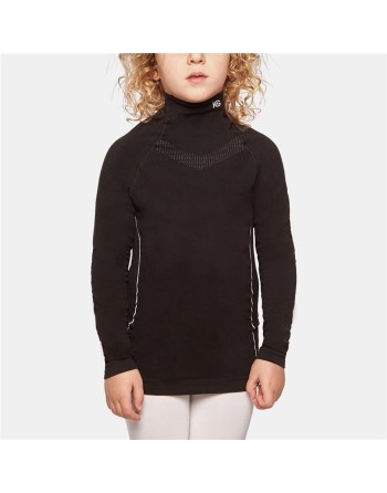 Termisk T-shirt til Børn Sport Hg Sort