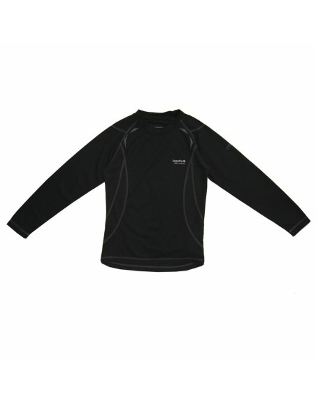 Thermoshirt für Kinder Regatta Schwarz