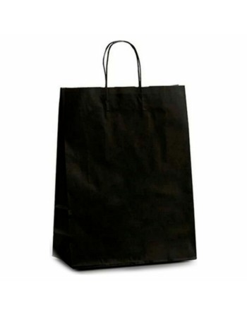 Paper Bag Black (12 x 52 x 32 cm) (25 Units)