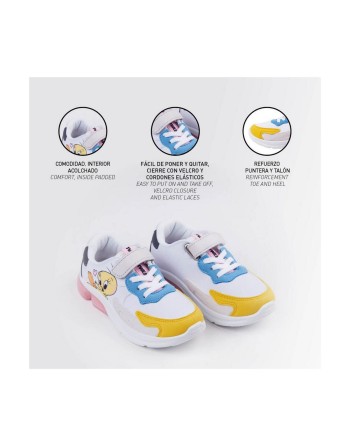 Zapatillas Deportivas con LED Looney Tunes Multicolor