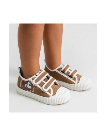 Jungen Sneaker Mickey Mouse Ocker