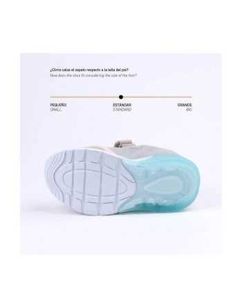 Zapatillas Deportivas con LED Minnie Mouse Beige