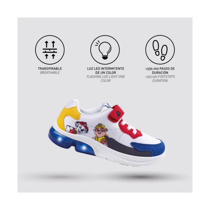 Zapatillas Deportivas con LED The Paw Patrol