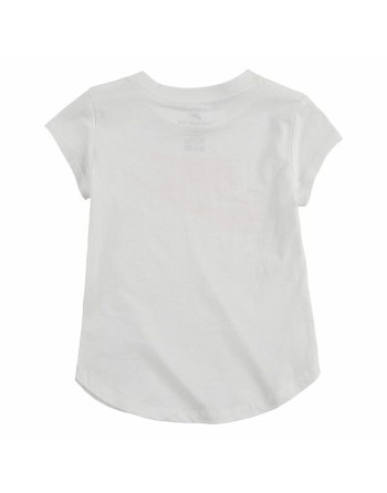 Camiseta de Manga Corta Infantil Nike Futura SS Blanco