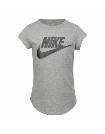 Child's Short Sleeve T-Shirt Nike  Futura SS Grey