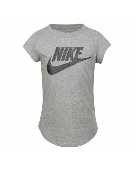 Child's Short Sleeve T-Shirt Nike  Futura SS Grey