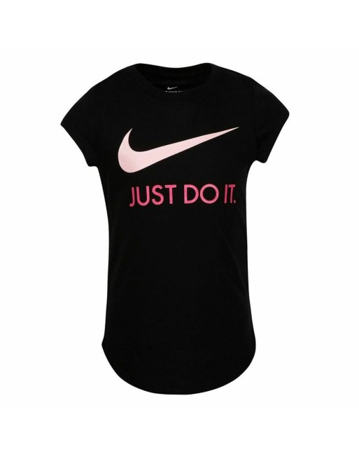 Kurzarm-T-Shirt für Kinder Nike  Swoosh JDI Schwarz