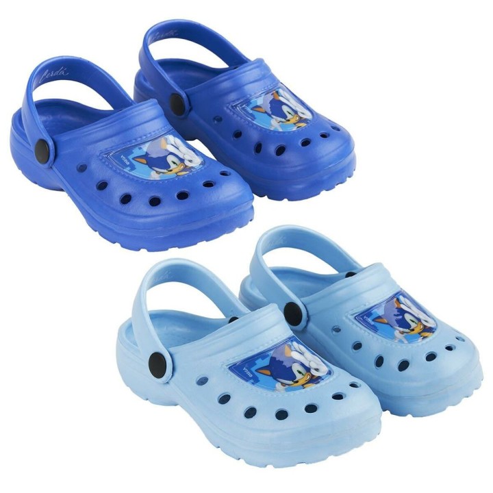 Zuecos de Playa Sonic Azul