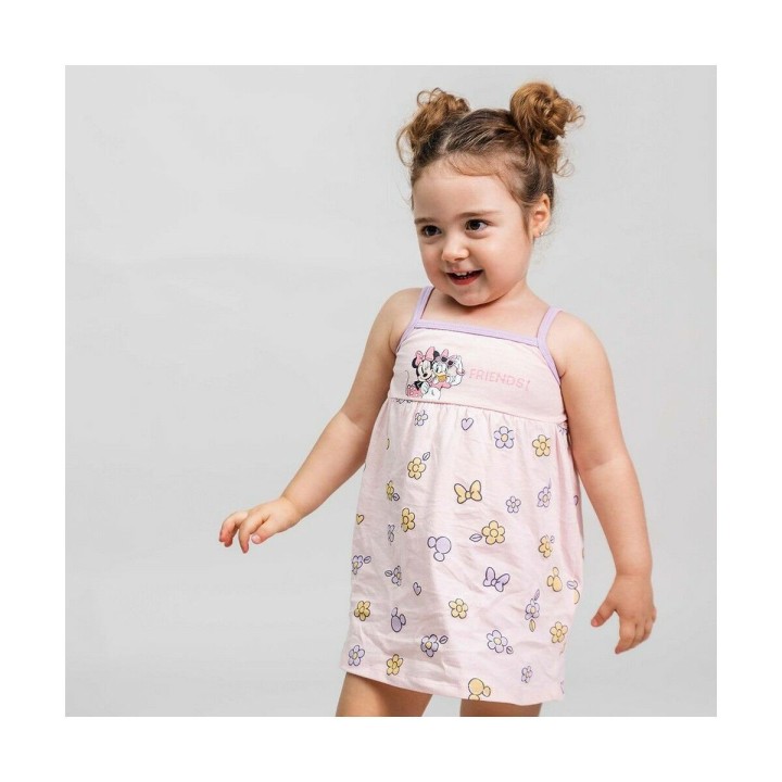 Kjole Minnie Mouse Pink Lyserød