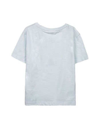 Maglia a Maniche Corte per Bambini Frozen Azzurro Chiaro