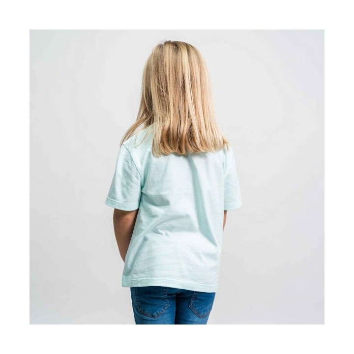 Børne Kortærmet T-shirt Disney Princess Grøn Lysegrøn