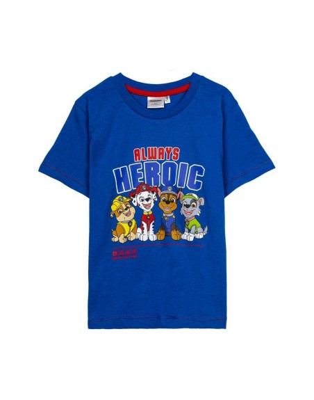 Short Sleeve T-Shirt The Paw Patrol Dark blue