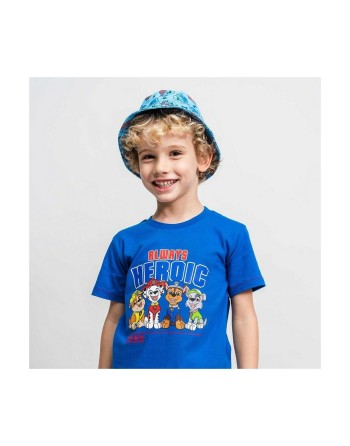 T shirt à manches courtes The Paw Patrol Bleu foncé