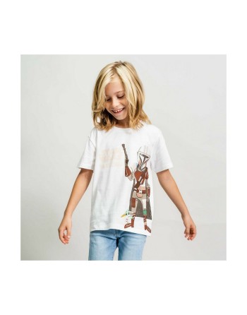 Kurzarm-T-Shirt The Mandalorian Braun