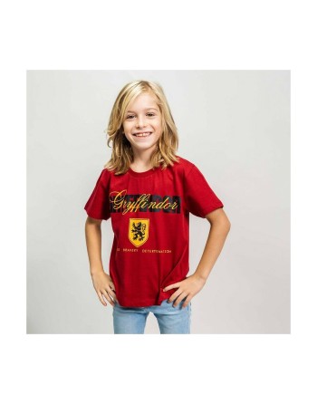 Maglia a Maniche Corte Harry Potter Rosso
