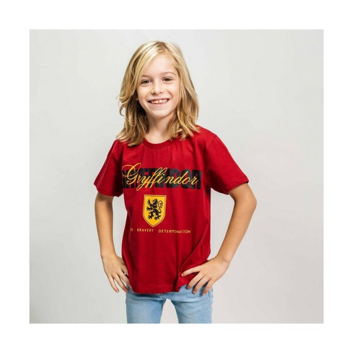Kortærmet T-shirt Harry Potter Rød