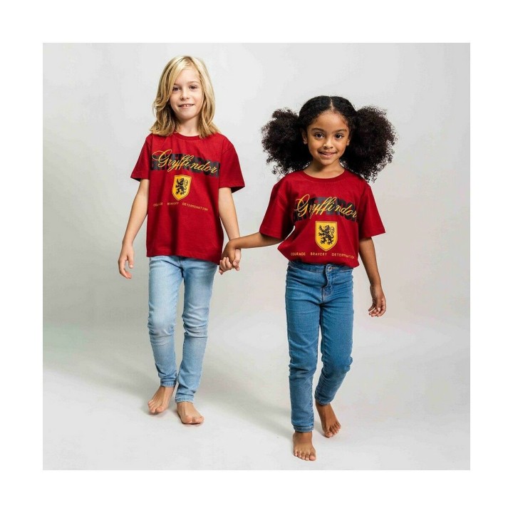 Kortærmet T-shirt Harry Potter Rød