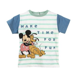 Kortærmet T-shirt Mickey Mouse Multifarvet Børns