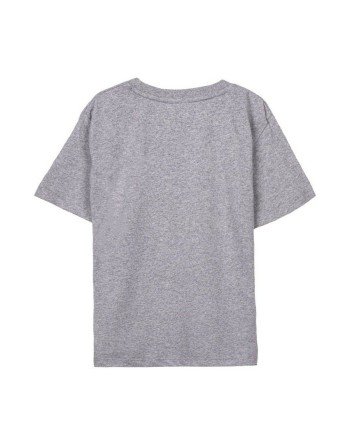 Maglia a Maniche Corte Spider-Man Grigio Per bambini