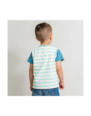 Maglia a Maniche Corte Mickey Mouse Multicolore Per bambini