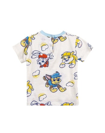 Maglia a Maniche Corte The Paw Patrol Beige