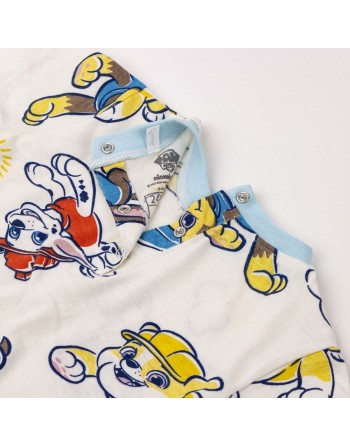 T shirt à manches courtes The Paw Patrol Beige