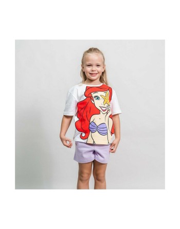 Conjunto de Ropa Disney Princess Blanco Infantil