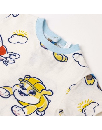 T shirt à manches courtes The Paw Patrol Beige