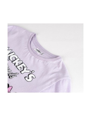 Conjunto de Ropa Minnie Mouse Lila Infantil