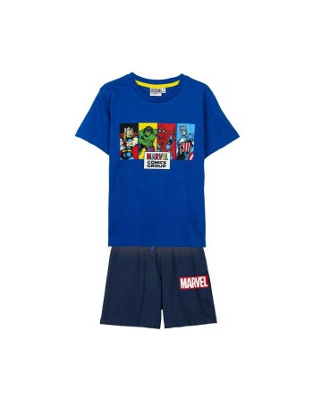 Ensemble de Vêtements The Avengers Bleu Enfant